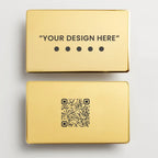 K-TAP NFC Metal Business Card – Custom Digital Profile (Gold)