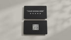 K-TAP NFC Metal Business Card – Custom Digital Profile (Black)