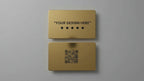 K-TAP NFC Metal Business Card – Custom Digital Profile (Gold)