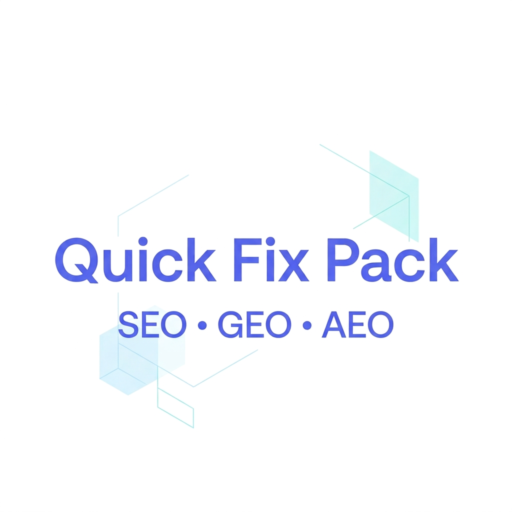 Quick Fix Pack