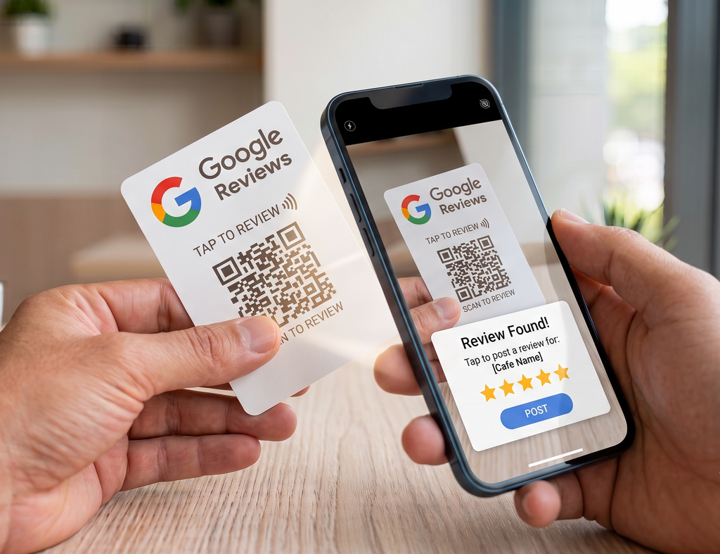 K-TAP Customized NFC Google Review Card